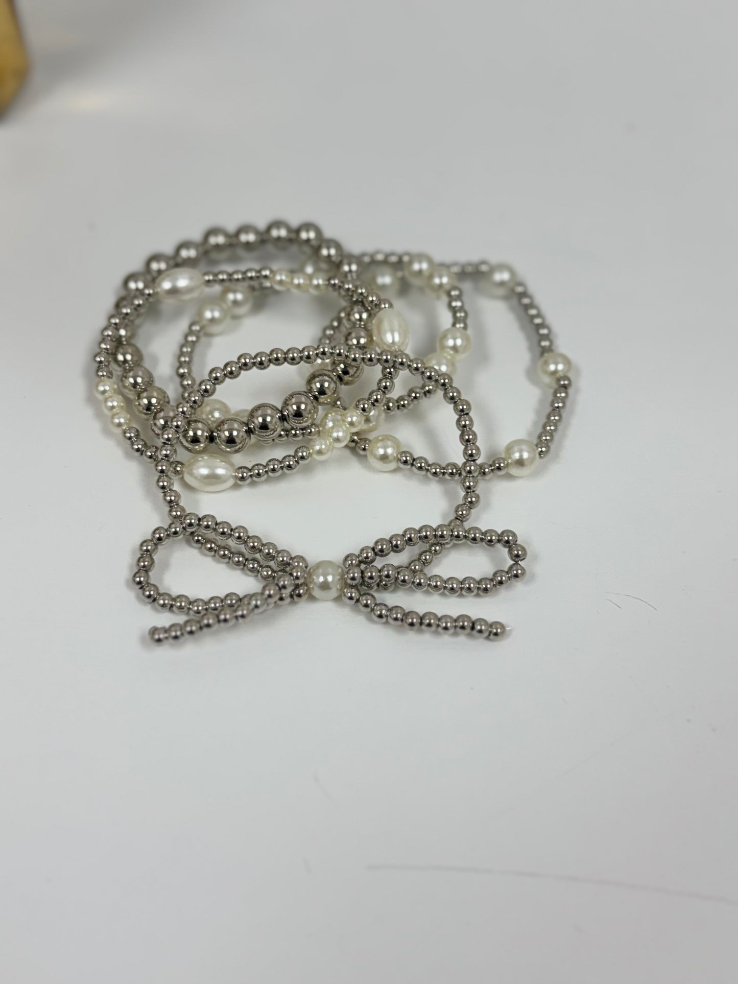 Bracelet stack Silver