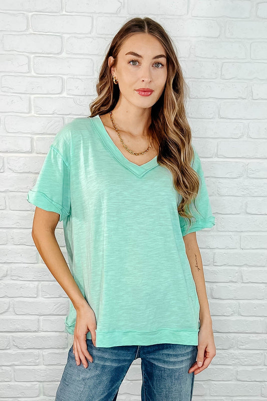 Basic V-Neck Tee